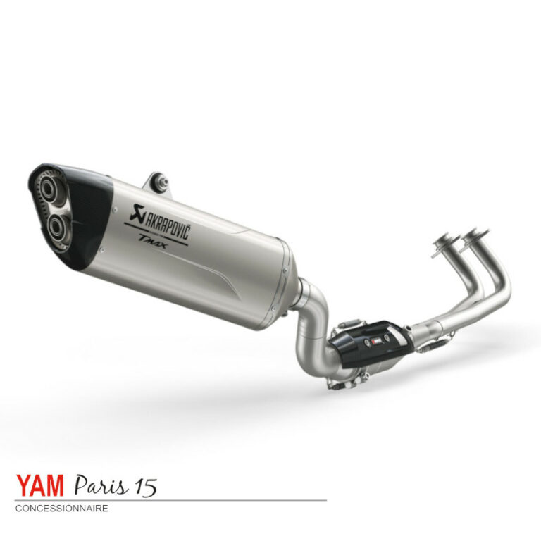 LIGNE D'ECHAPPEMENT COMPLETE AKRAPOVIC HOMOLOGUEE POUR TMAX 560 2022