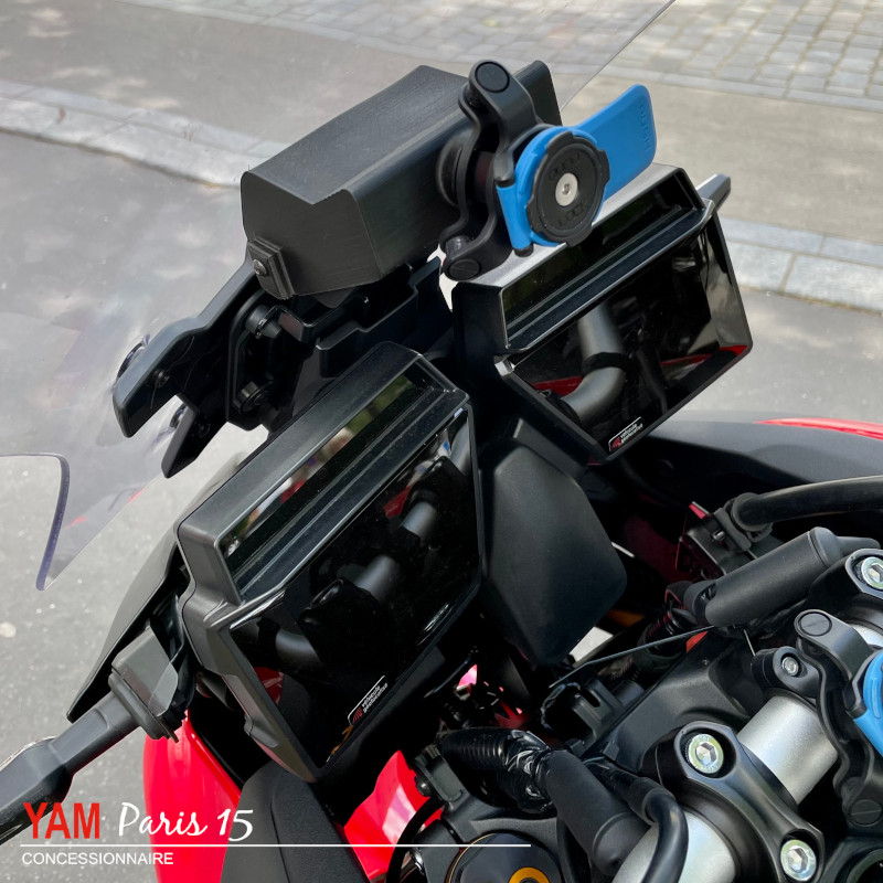 Kit support téléphone quad lock neuf - Équipement moto